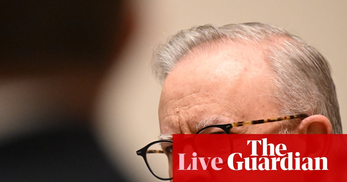 Australia news live: Albanese to meet Apple’s Tim Cook in US after social media reform; Burke defends immigration policy