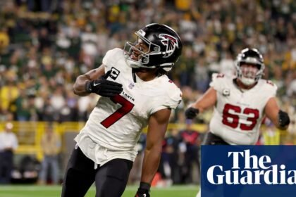 Falcons trample punchless Packers as Bijan Robinson runs riot in Penix return