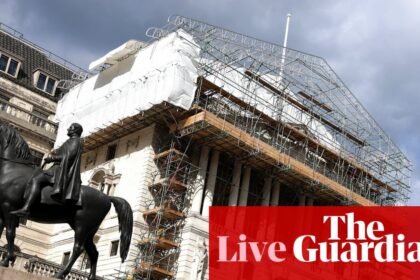 UK government borrowing costs fall as Bank of England outlines new bond-selling plan – as it happened