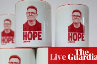 UK politics live: Further poll boost for Labour as its conference begins