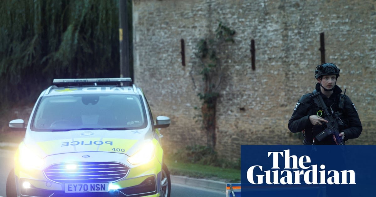 Major incident declared near RAF Fairford as men arrested on suspicion of explosives offences
