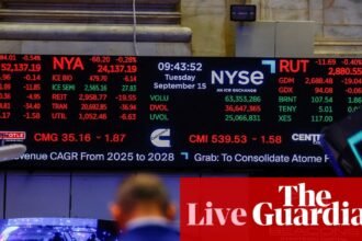 Global bond sell-off deepens amid fears US economy may be running too hot – business live