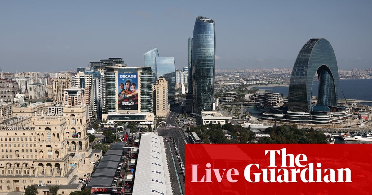 Azerbaijan Grand Prix: Formula One qualifying – live updates