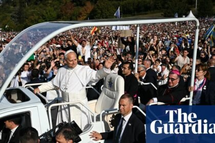 Pope Leo urges healing of ‘deep wounds’ before meeting child sexual abuse survivors in France