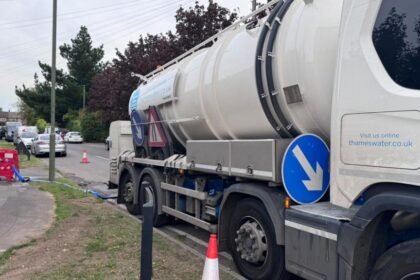 Burst water main hits homes and closes schools in parts of Surrey and London