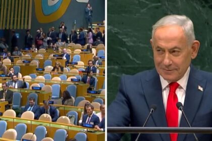 Watch: UN delegates walk out of Netanyahu speech