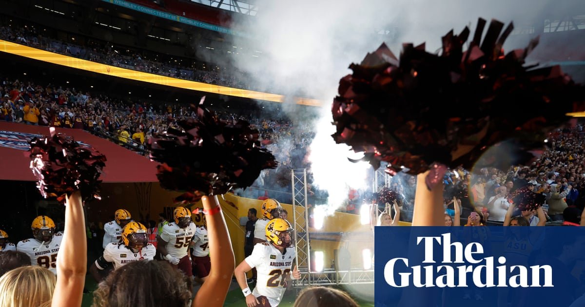 ‘It’s about to go global’: American college football rocks into Wembley – a photo essay