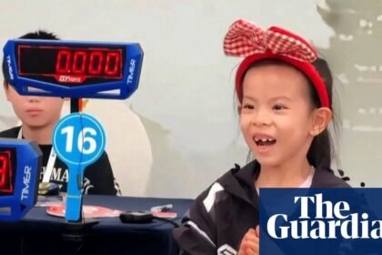 Six-year-old Chinese girl ‘sets new women’s Rubik’s Cube world record’