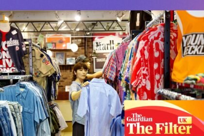 Check the men’s rail – and embrace imperfection: a stylist’s guide to shopping secondhand
