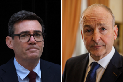 Andy Burnham to meet Irish Taoiseach for first time