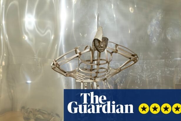Turner prize review – soulful cyborgs go into battle with a stack of massive Hobnobs