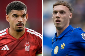 Gibbs-White set to replace Palmer in England squad