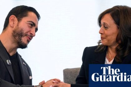 Kamala Harris returns to Michigan to campaign for Abdul El-Sayed for Senate