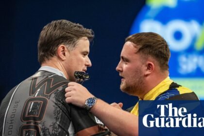Luke Littler suffers shock defeat to Luke Woodhouse in World Grand Prix opener