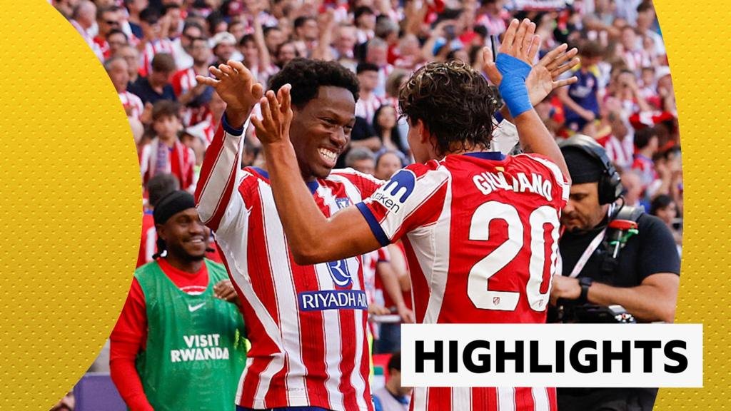 Atletico win feisty Madrid derby against 10-man Real
