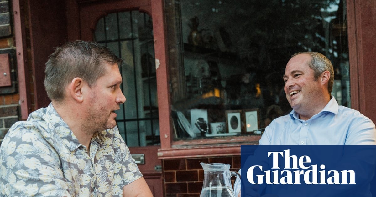 Dining across the divide: ‘He suggested the Clacton byelection was a vanity project. Obviously I disagree’