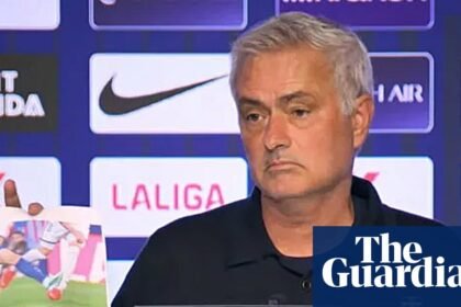 Paper trail of protests: José Mourinho plays the hits in Madrid derby defeat | Sid Lowe