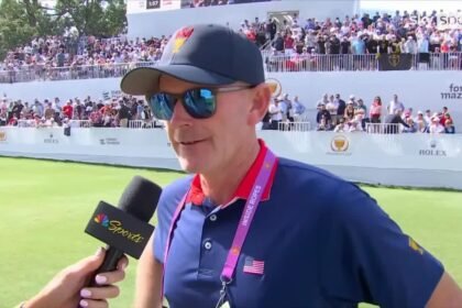 Awkward! Captain forgets name of player on his American team!
