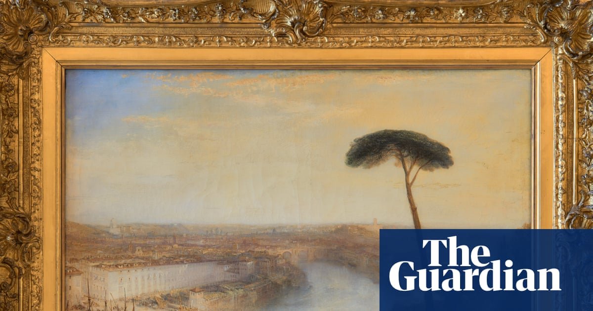 JMW Turner’s ‘great love letter’ to Rome makes brief return to city before UK auction
