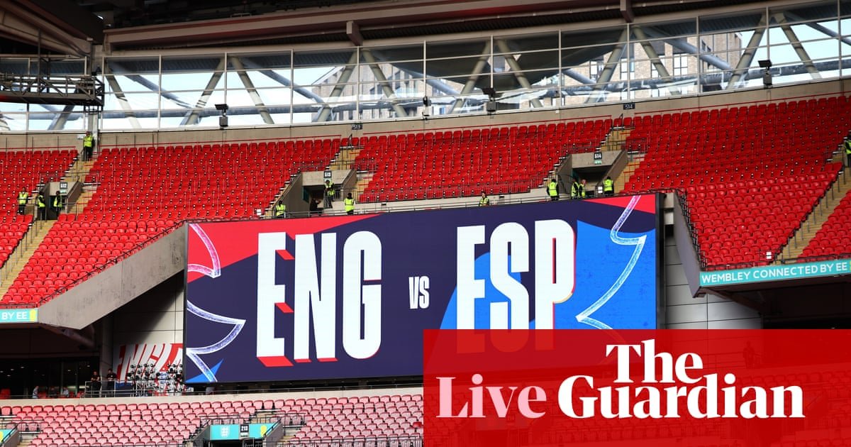 England v Spain: Nations League football – live