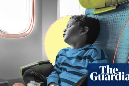 The kindness of strangers: I was a ball of stress taking my four children on an international flight – then a passenger tucked a blanket around my sleeping son
