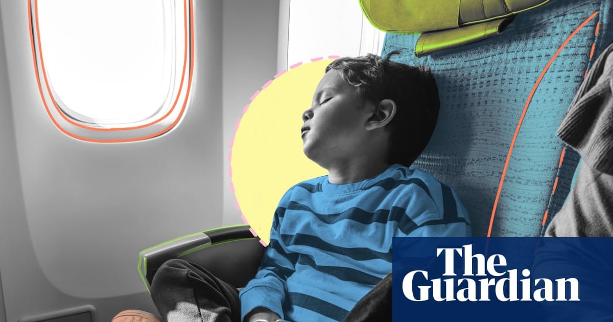 The kindness of strangers: I was a ball of stress taking my four children on an international flight – then a passenger tucked a blanket around my sleeping son