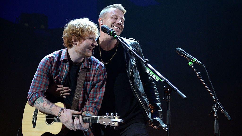 Ed Sheeran plays first concert since Macklemore controversy