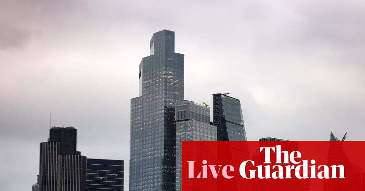 UK government borrowing jumps over forecast to £18.3bn in August as ‘fiscal straightjacket’ tightens – business live