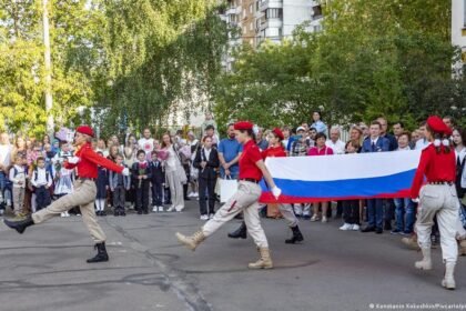 Propaganda in Russian schools prepares students to die for their country