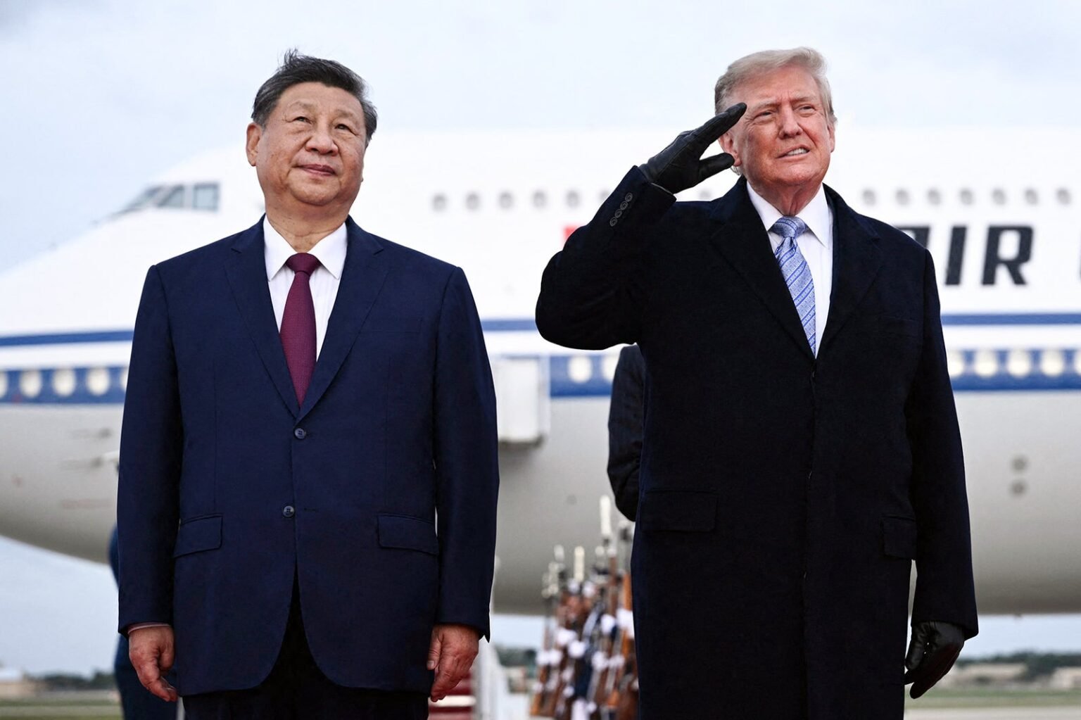 Watch live: Donald Trump welcomes Xi Jinping to Washington in historic state visit