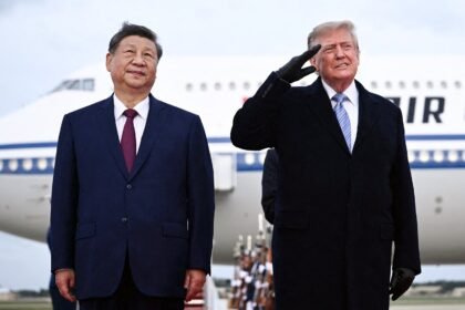 Watch live: Donald Trump welcomes Xi Jinping to Washington in historic state visit