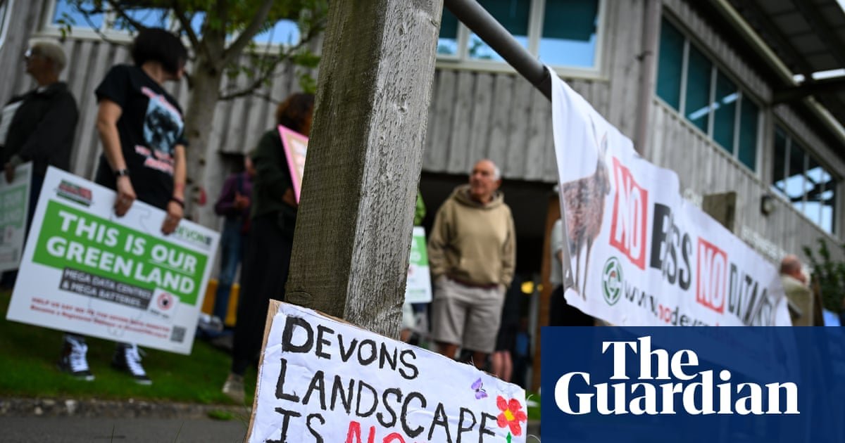 ‘People are standing up and fighting back’: the north Devon revolt against a vast AI datacentre
