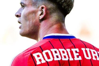 Why does Robbie Ure have Robbie Ure on his Scotland shirt?
