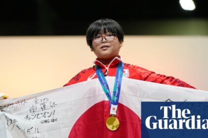 Japan schoolboy, 11, wins gold while empty seats blight Asian Games