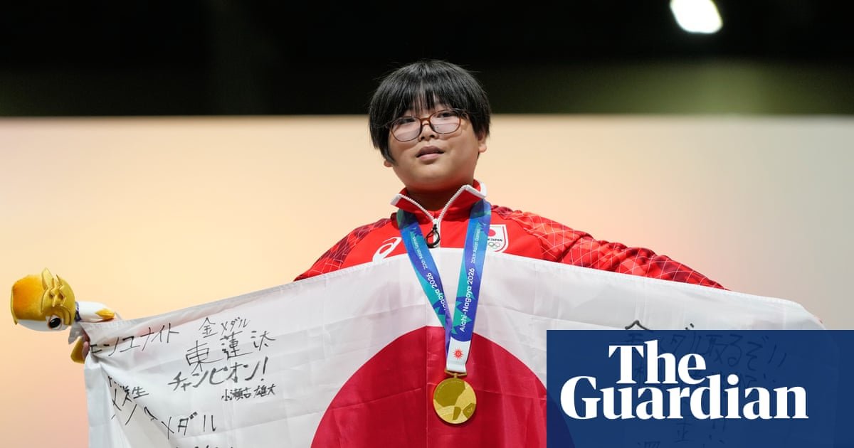 Japan schoolboy, 11, wins gold while empty seats blight Asian Games