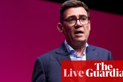 Andy Burnham says rejoining the EU among all ‘the options’ being considered – UK politics live