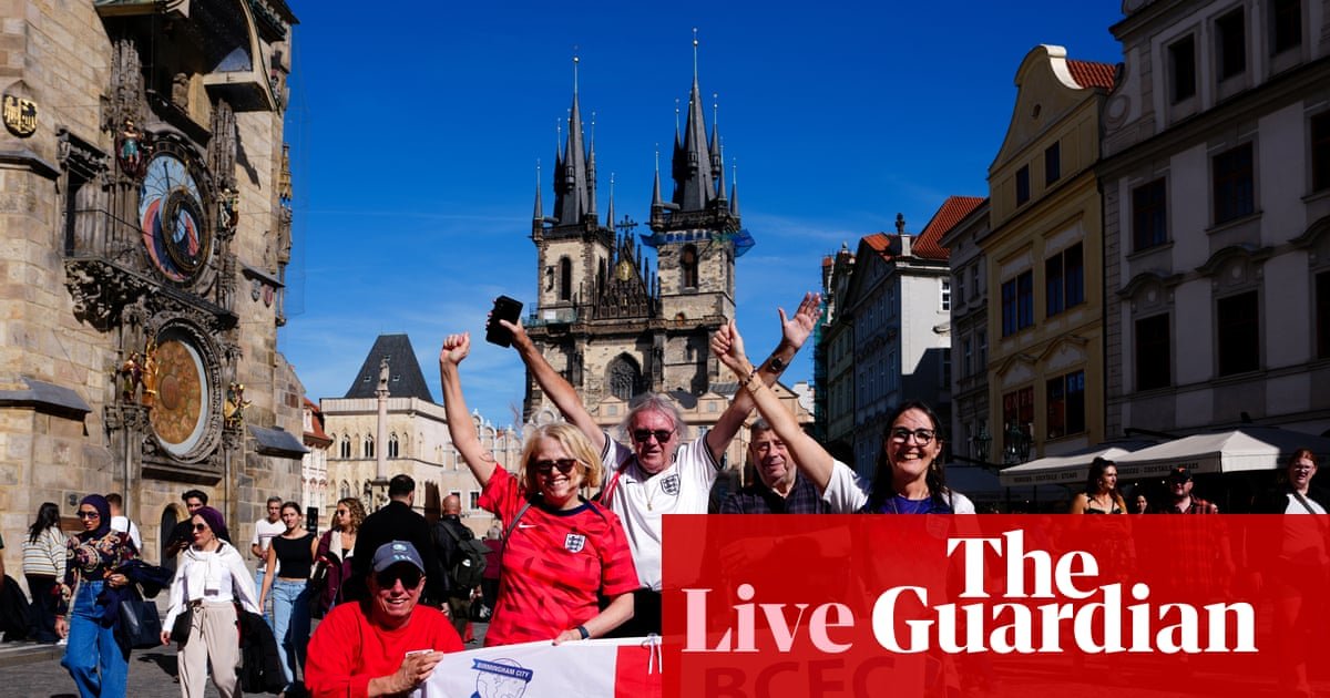 Czechia v England: Nations League football – live