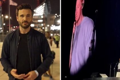 Watch: Fans cheer as Ed Sheeran speaks out over Macklemore controversy at show