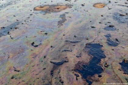 Tanker attacks in the Strait of Hormuz are spilling oil into the Persian Gulf