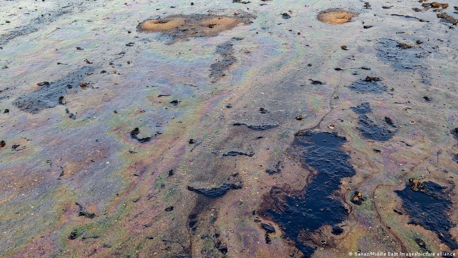 Tanker attacks in the Strait of Hormuz are spilling oil into the Persian Gulf