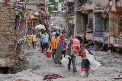 Nepal's leader says his country is paying the price of climate change