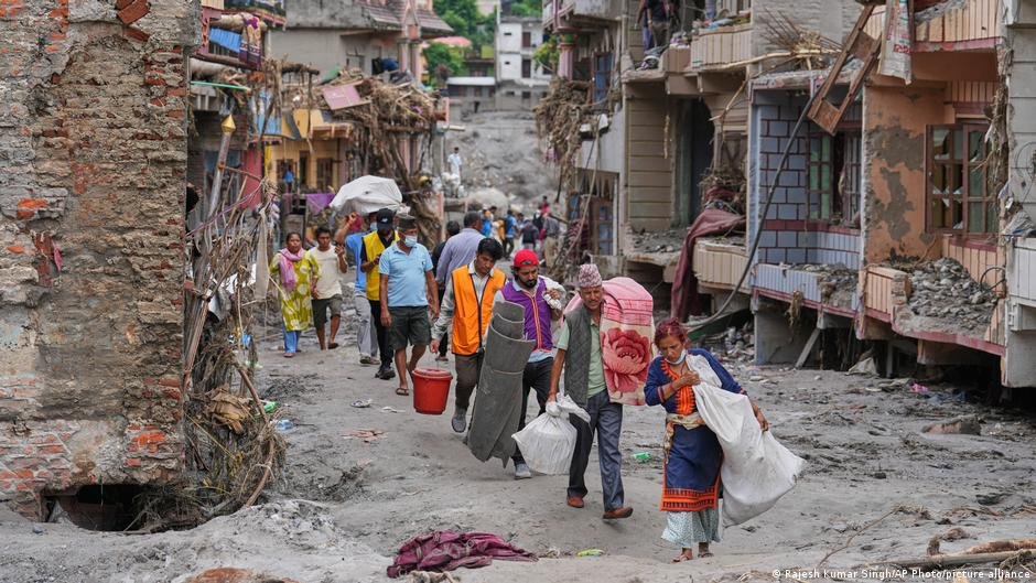 Nepal's leader says his country is paying the price of climate change