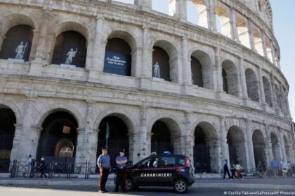 Rome's Colosseum closes after worker falls to his death