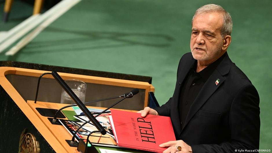 Iranian President Pezeshkian brought a diplomatic tone to New York for UNGA. What did his remarks signal?