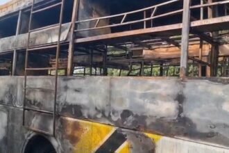 India news: Nine killed after bus catches fire outside Delhi