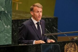 Netanyahu calls Macron's remarks on West Bank in UN speech 'grotesque'