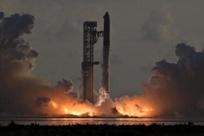 Watch: From launch to fiery splashdown, Starship completes orbit test