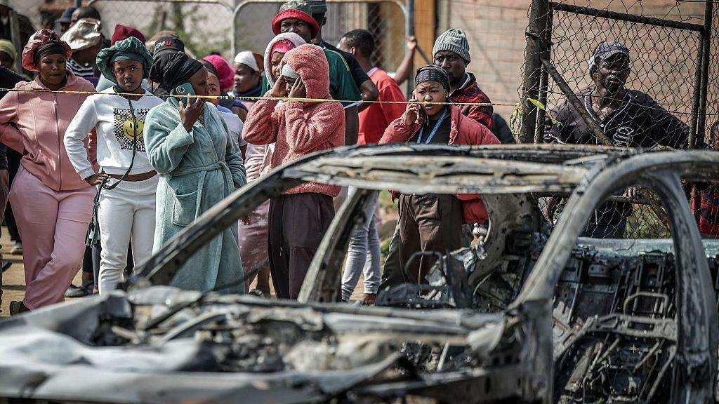 Two mass shootings in South Africa leave 27 dead
