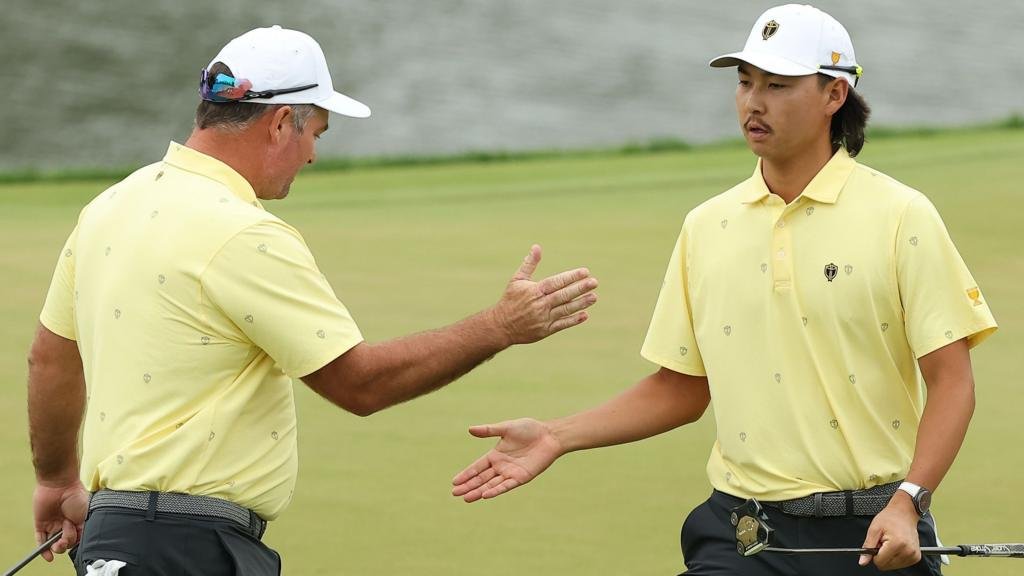 International team lead US in Presidents Cup