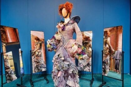 Costume exhibition celebrates 50 years of city's 'spaceship-like' theatre